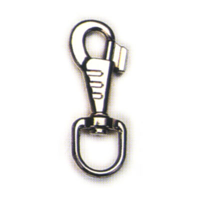 Snap Hook, Zinc Die Cast, Nickel Plated